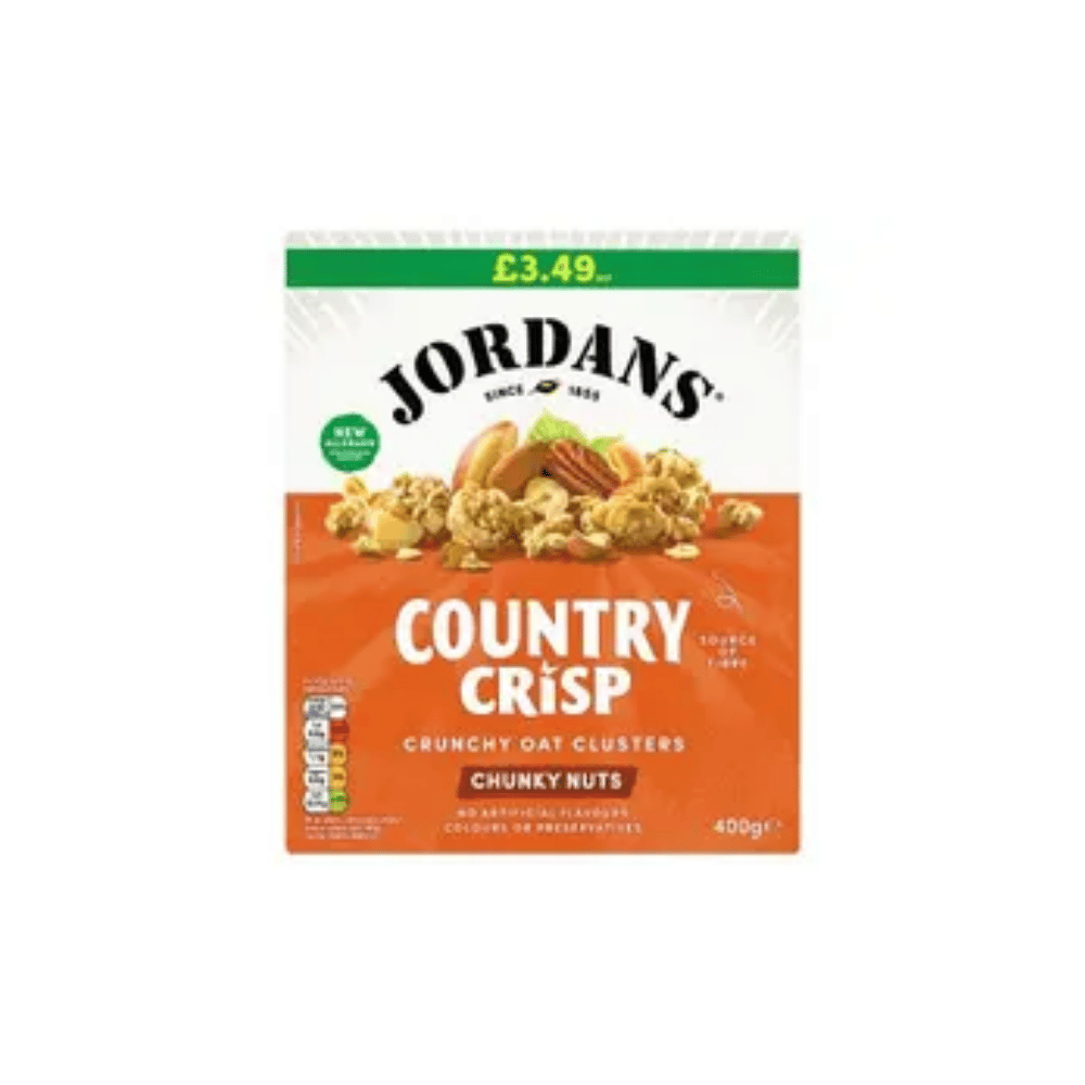 jordan''s country crisp chunky nut pm3.49 jordan''s country crisp chunky nut pm3.49