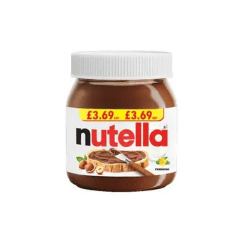 nutella hazelnut choc spread pm3.69 nutella hazelnut choc spread pm3.69