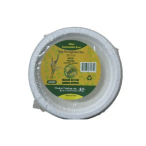 bio ware 340ml compostable bowl