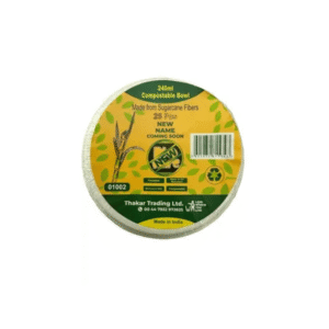 bio ware 8oz compostable bowl