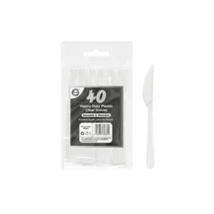 dina hd clear plastic knives