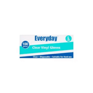 ed vinyl gloves (l)