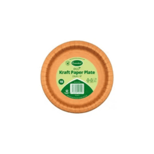 essential 22cm kraft paper plates