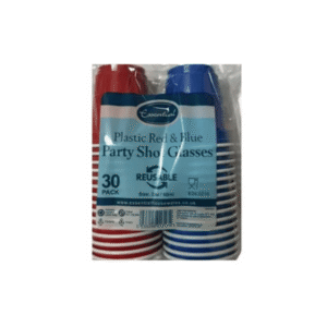 essential 2oz assorted colour party shot cup