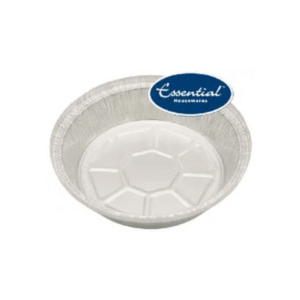 essential 7'''' foil dish round & lids(18x4cm)