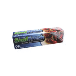 essential large seal fresh reusable freezer bags