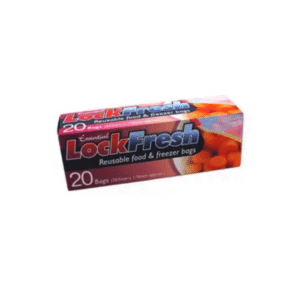 essential medium lock fresh reusable freezer bags