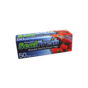 essential medium seal fresh reusable freezer bags