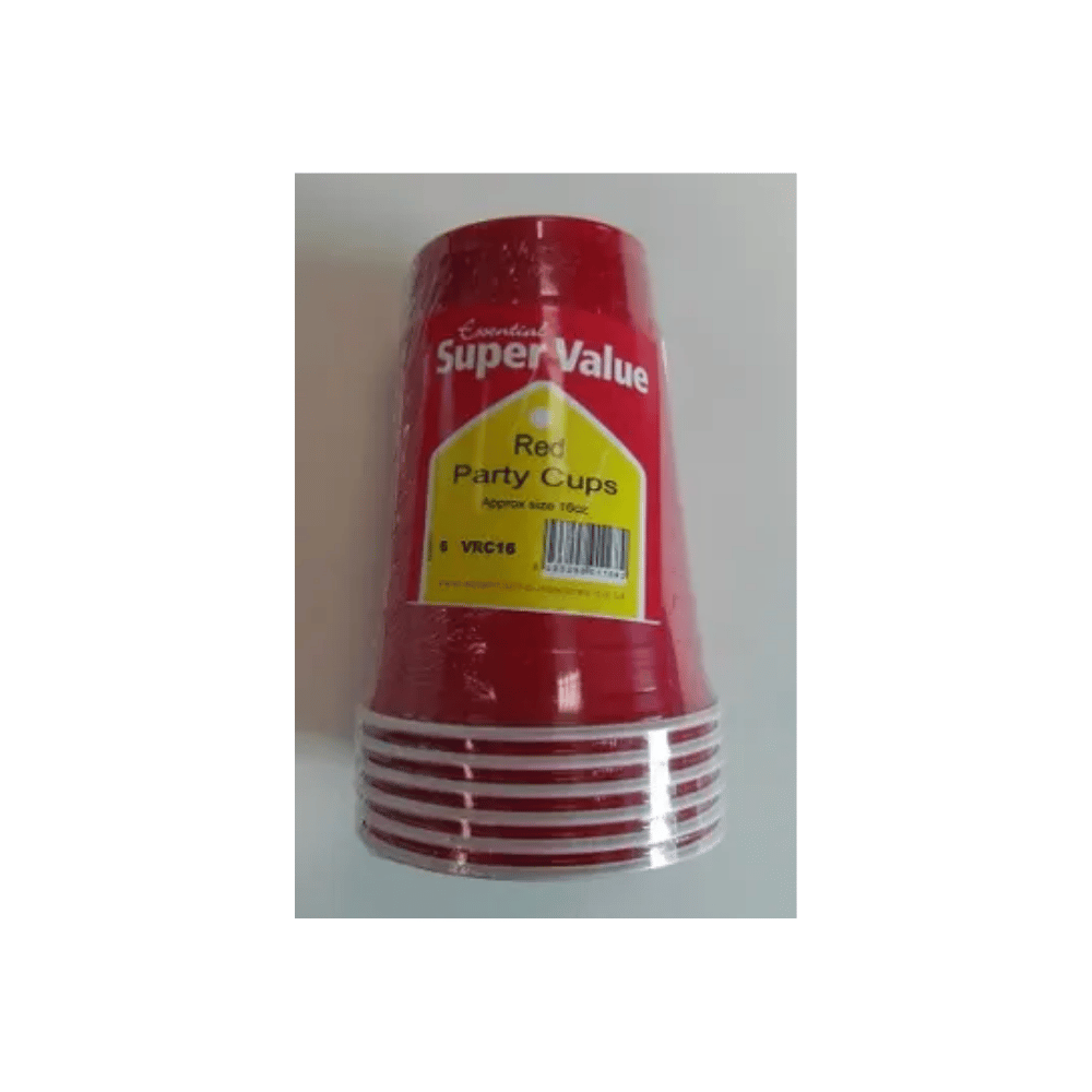 essential red 16oz party cups 6s essential red 16oz party cups 6s