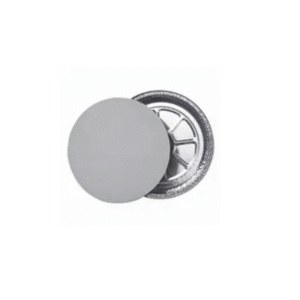 euro foil containers round 9'''' with lids 4s