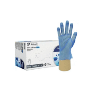 gd 13 vinyl gloves powder free (m)