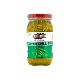 jaimin green chilli pickle