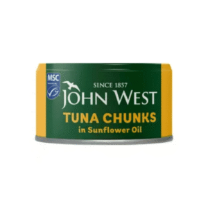 john west tuna chunks in sunflower oil