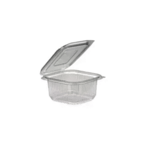 lll 375ml hinged salad container