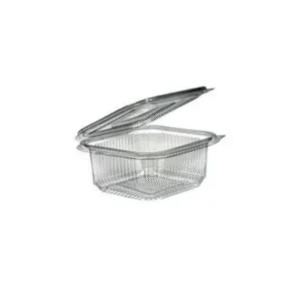 lll 500 hinged square salad container