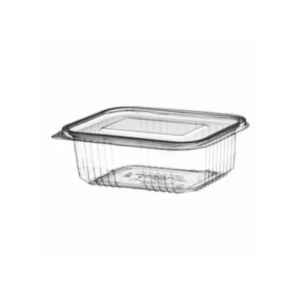 lll 750cc rectangular hinged salad container