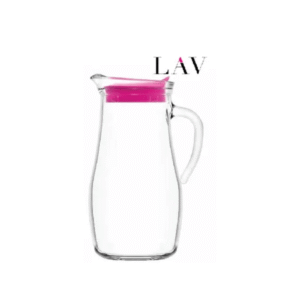 lav misket glass jug with box