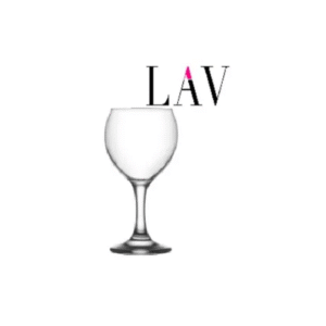 lav wine glasses (3pcs)