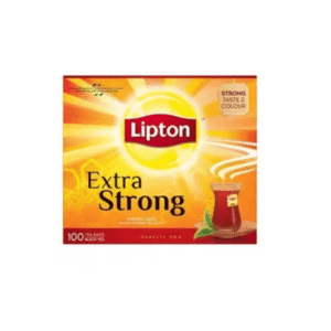lipton extra strong black tea 100s