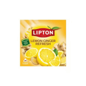 lipton lemon & ginger tea