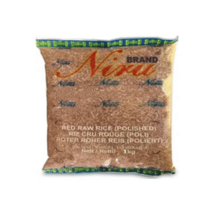niru dark red raw rice