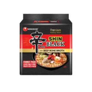 nongshim shin ramyun black noodles 4pk