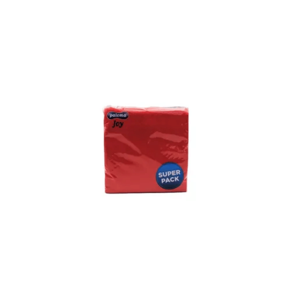 paloma napkin 1ply 30cm x 30cm red paloma napkin 1ply 30cm x 30cm red