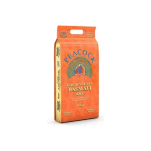 peacock golden sella basmati