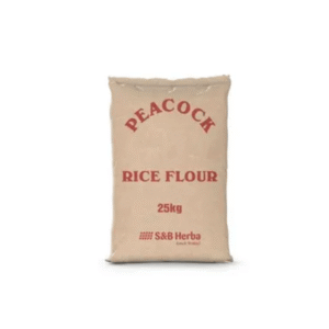 peacock rice flour