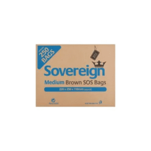 sos medium brown bags