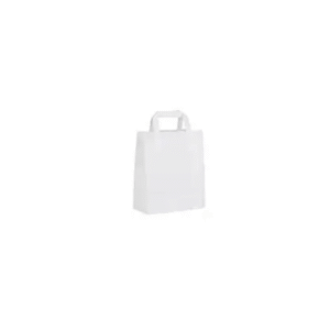 sos medium white paper bags