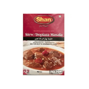 shan masala dopiaza stew