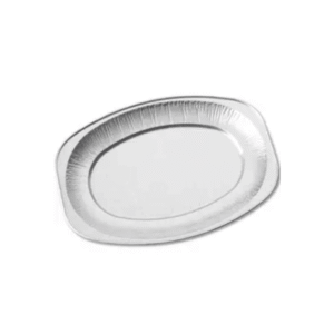 splendore 10'''' small oval foil platters