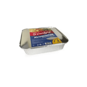 splendore aluminium foil cont & lids no 10