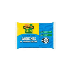tropical sun canadian sardines in spring water