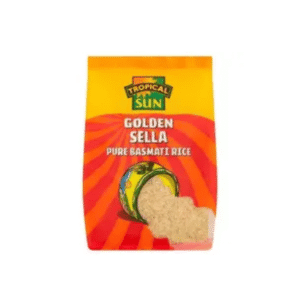 tropical sun golden sella basmati rice