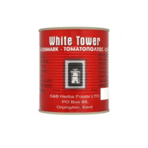 white tower tomato paste