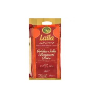 laila golden sella basmati 1 x 5kg
